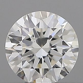 0.23 Carat Round E VVS2 EX GIA Natural Diamond