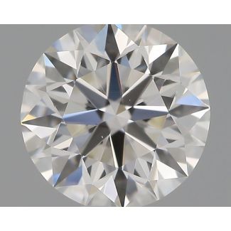 0.7 Carat Round H VVS1 EX VG GIA Natural Diamond