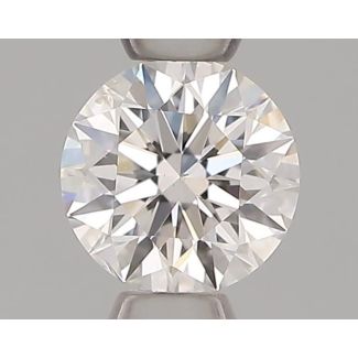 0.30 Carat Round F SI1 EX GIA Natural Diamond