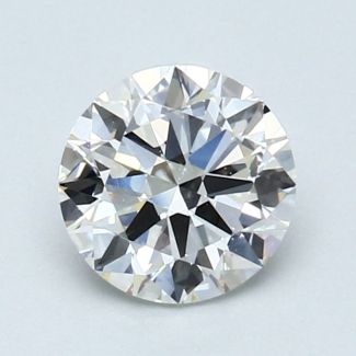 1.0 Carat Round H VVS2 VG EX GIA Natural Diamond