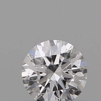 0.24 Carat Round D VS2 EX GIA Natural Diamond