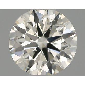 0.5 Carat Round I SI1 EX IGI Natural Diamond