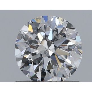 1.0 Carat Round E SI2 VG EX GIA Natural Diamond