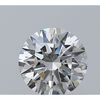 0.5 Carat Round G VVS2 EX IGI Natural Diamond