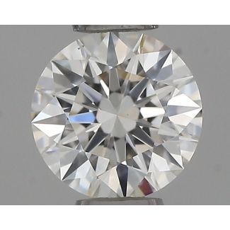 0.34 Carat Round G VS1 EX IGI Natural Diamond