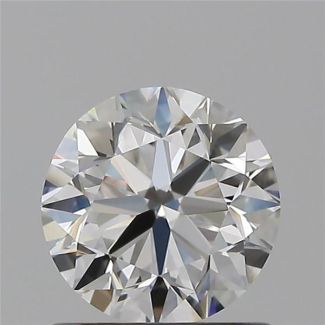 0.81 Carat Round F VVS2 VG EX GIA Natural Diamond