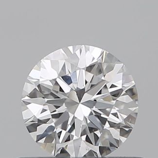 0.5 Carat Round D VS2 VG EX GIA Natural Diamond