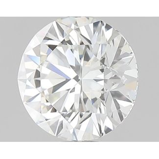 0.82 Carat Round H IF EX GIA Natural Diamond