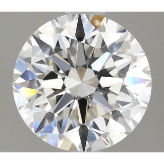 1.19 Carat Round F VS2 EX GIA Natural Diamond