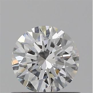 0.50 Carat Round E SI1 EX GIA Natural Diamond