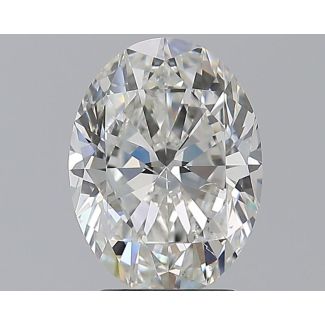 2.5 Carat Oval H SI1 - VG EX GIA Natural Diamond