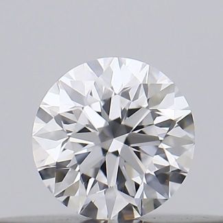 0.17 Carat Round D VS1 EX GIA Natural Diamond