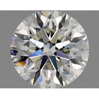 1.00 Carat Round I SI1 VG EX IGI Natural Diamond