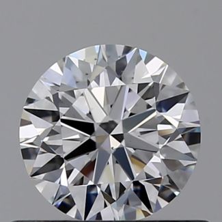 0.6 Carat Round E VS2 EX GIA Natural Diamond