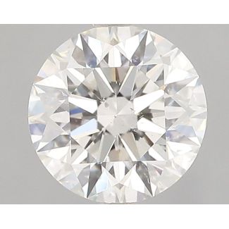 1.01 Carat Round H SI1 EX GIA Natural Diamond