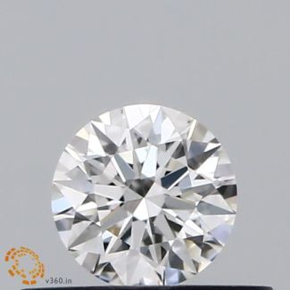 0.3 Carat Round H IF EX GIA Natural Diamond