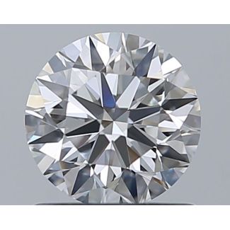 0.87 Carat Round D IF EX GIA Natural Diamond