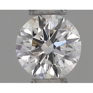 0.21 Carat Round G VVS1 EX GIA Natural Diamond