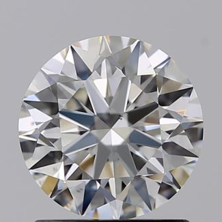 1.10 Carat Round F VS2 EX GIA Natural Diamond