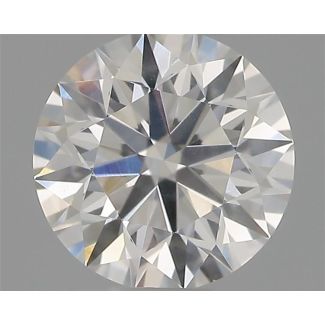 0.40 Carat Round G SI1 EX GIA Natural Diamond