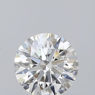 0.34 Carat Round G VVS2 EX GIA Natural Diamond