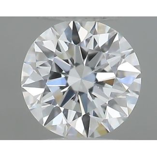 0.22 Carat Round E IF EX GIA Natural Diamond