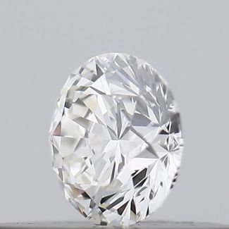 0.18 Carat Round H VVS1 EX GIA Natural Diamond