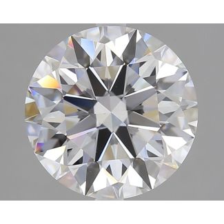 3.13 Carat Round D VS1 EX GIA Natural Diamond