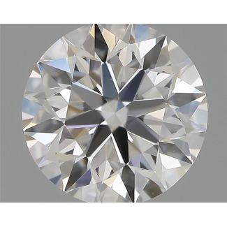 0.55 Carat Round E VS1 EX GIA Natural Diamond