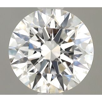 0.63 Carat Round D VVS1 EX GIA Natural Diamond