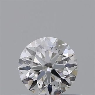 0.4 Carat Round E VVS1 EX IGI Natural Diamond