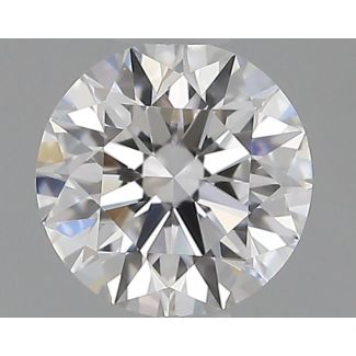 0.55 Carat Round D VVS1 EX GIA Natural Diamond