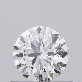 0.4 Carat Round F SI2 VG EX GIA Natural Diamond