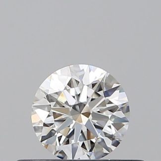 0.35 Carat Round G VVS1 EX GIA Natural Diamond