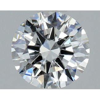 1.0 Carat Round F SI1 EX GIA Natural Diamond