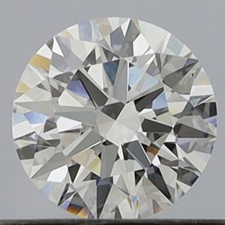 0.51 Carat Round D VVS1 EX GIA Natural Diamond