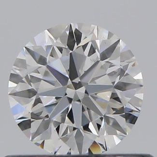 0.50 Carat Round E VS1 VG EX GIA Natural Diamond