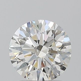 1.23 Carat Round H SI1 EX GIA Natural Diamond