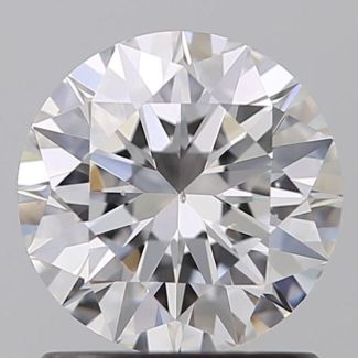 1.00 Carat Round E SI1 EX GIA Natural Diamond