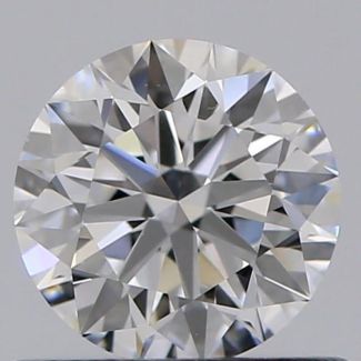 0.55 Carat Round D VS1 EX GIA Natural Diamond