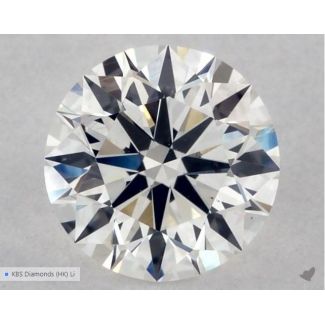 0.7 Carat Round F VS1 EX GIA Natural Diamond