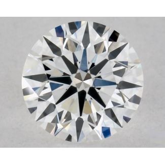 0.35 Carat Round G VS1 EX GIA Natural Diamond