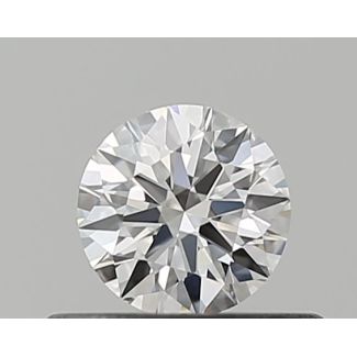 0.31 Carat Round E VVS1 EX GIA Natural Diamond