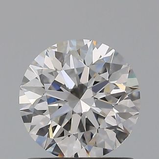 0.9 Carat Round G SI1 EX GIA Natural Diamond