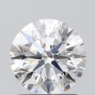 1.3 Carat Round E SI1 EX GIA Natural Diamond