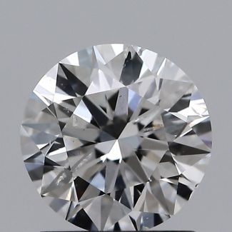 1.01 Carat Round E SI2 EX VG GIA Natural Diamond