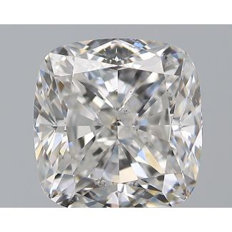 2.0 Carat Cushion Brilliant F SI1 - EX GIA Natural Diamond