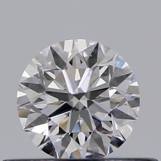 0.31 Carat Round D VS1 EX GIA Natural Diamond