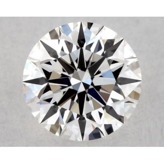 0.31 Carat Round E VVS1 EX GIA Natural Diamond