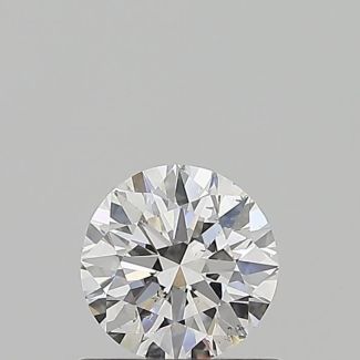 0.59 Carat Round D SI1 VG GIA Natural Diamond